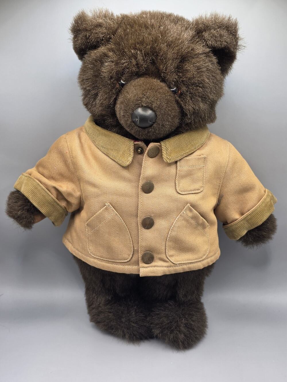 Vintage LL Bean Teddy Bear Plush Stuffed Animal Douglas Cuddle Toys Field...